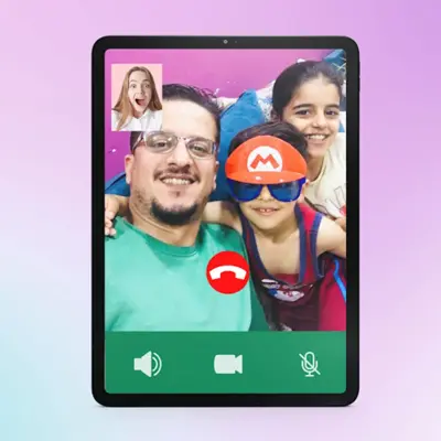 Hossam family Video call me android App screenshot 1